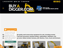 Tablet Screenshot of buyadigger.com